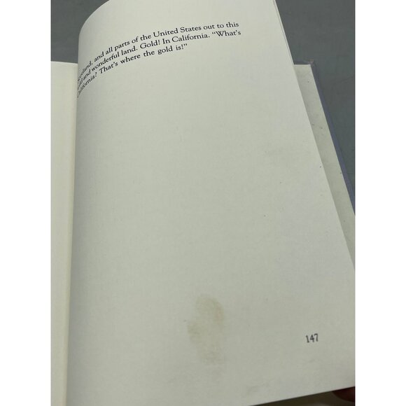 the California gold rush hardcover book landmark books by May McNeer 1950 Read - Picture 7 of 11